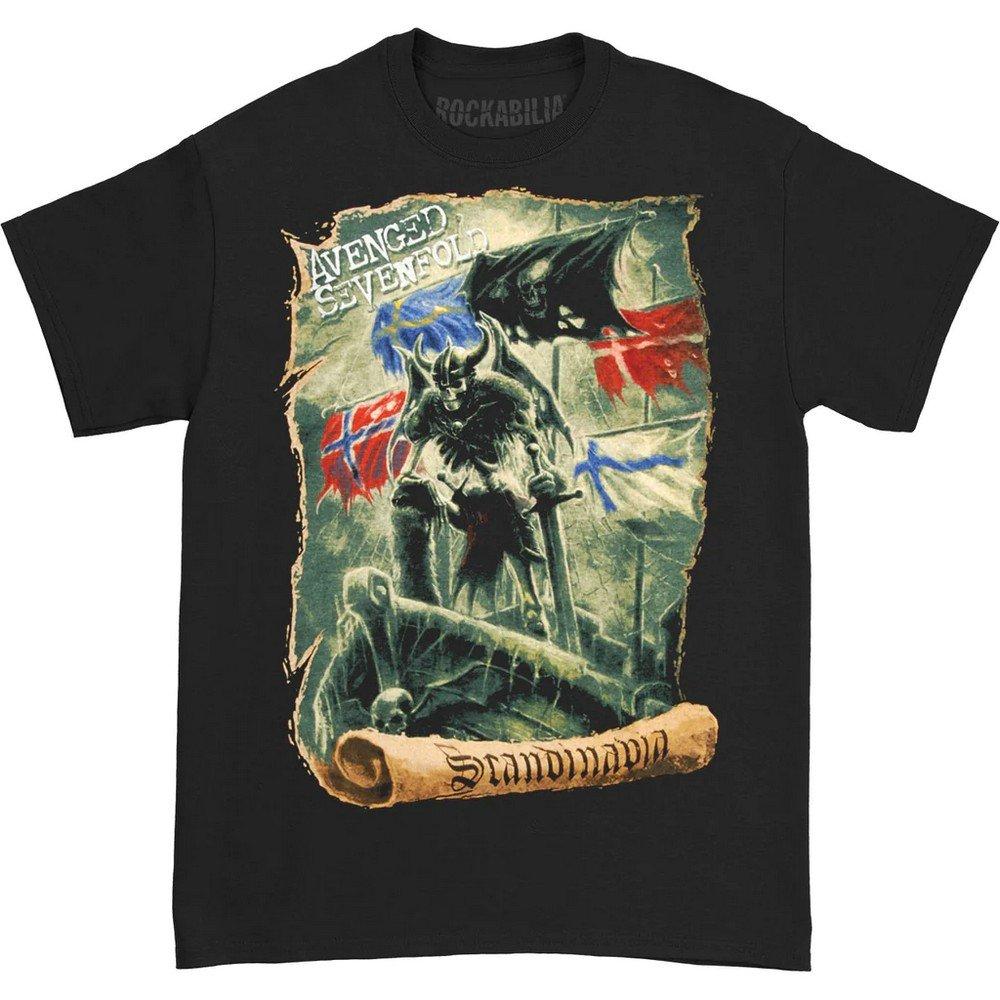 Image of Scandinavia Tshirt Damen Schwarz XXL