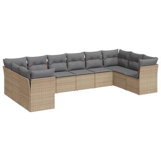 VidaXL Garten sofagarnitur poly-rattan  