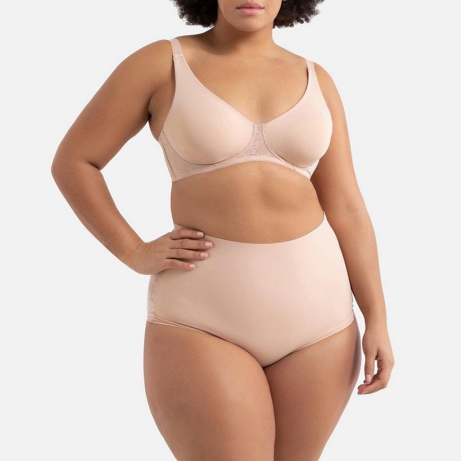 La Redoute Collections Soutien-gorge Minimiseur Microfibre et Dentelle  