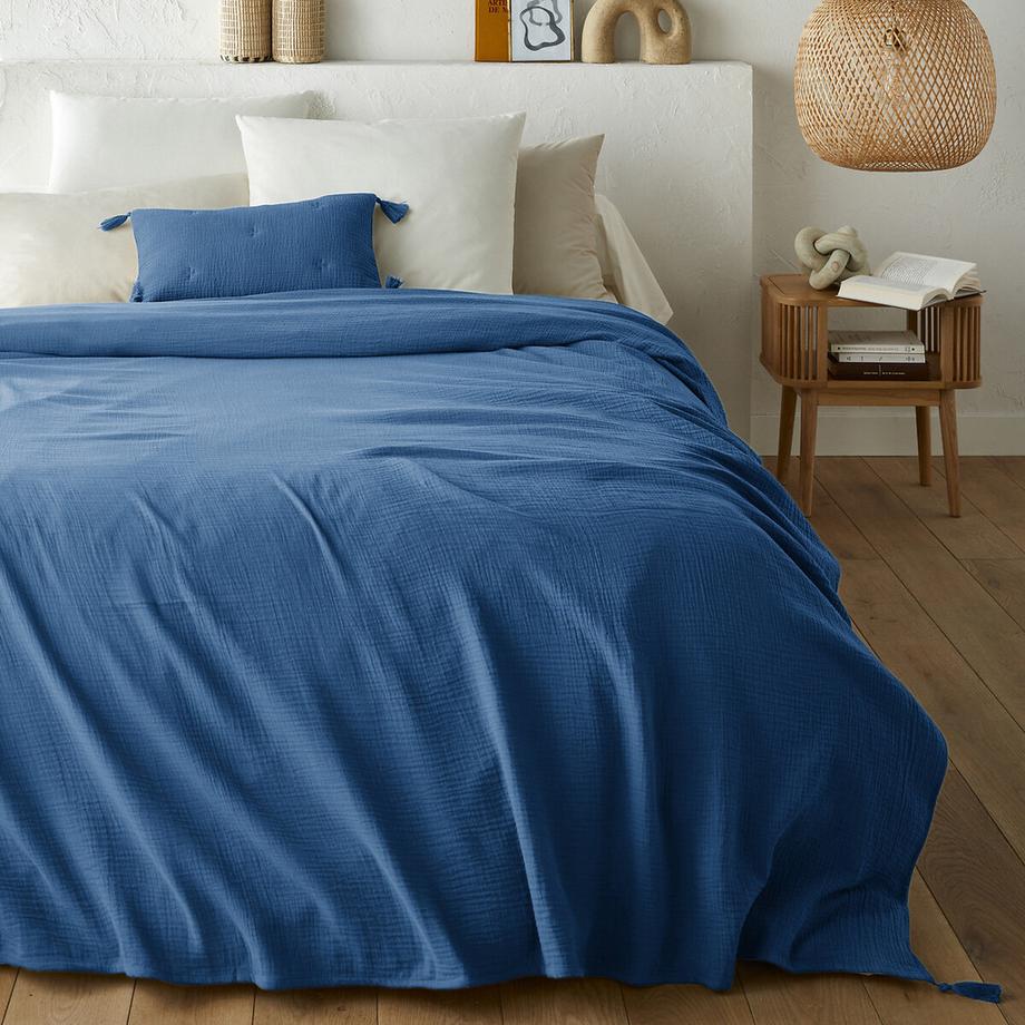 Dessus de lit gaze de coton