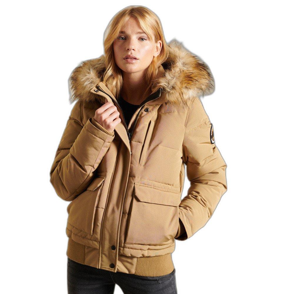 Superdry  damen-daunenjacke everest 