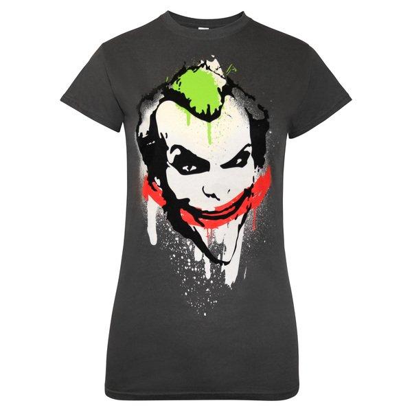 Image of Tshirt Arkham City Damen Charcoal Black M