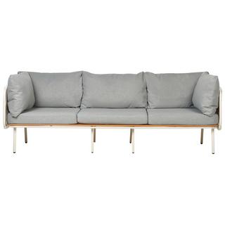 Beliani 3 Sitzer Sofa aus Aluminium Modern SENISE  