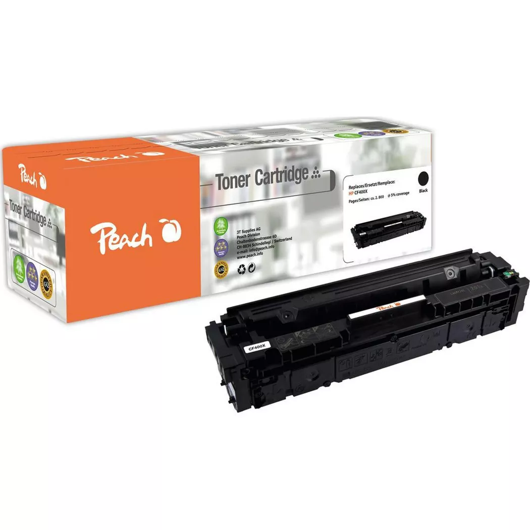 Peach – Toner Hp Nr. 201x (cf400x) Black, One Size