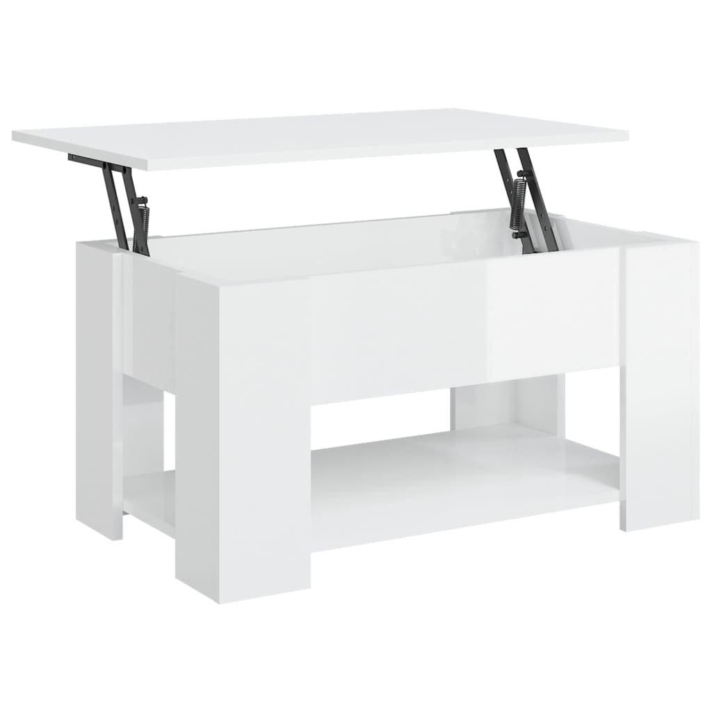 VidaXL Table basse bois d'ingénierie  