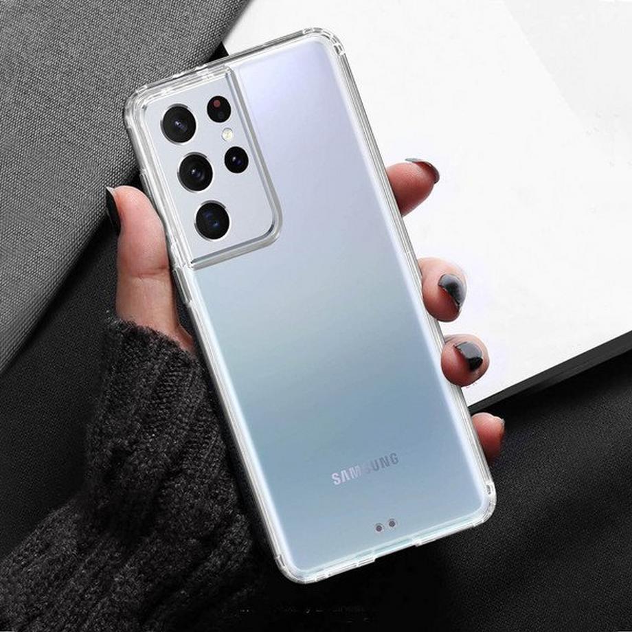 Avizar  Coque Samsung S21 Ultra Cristal Silicone 