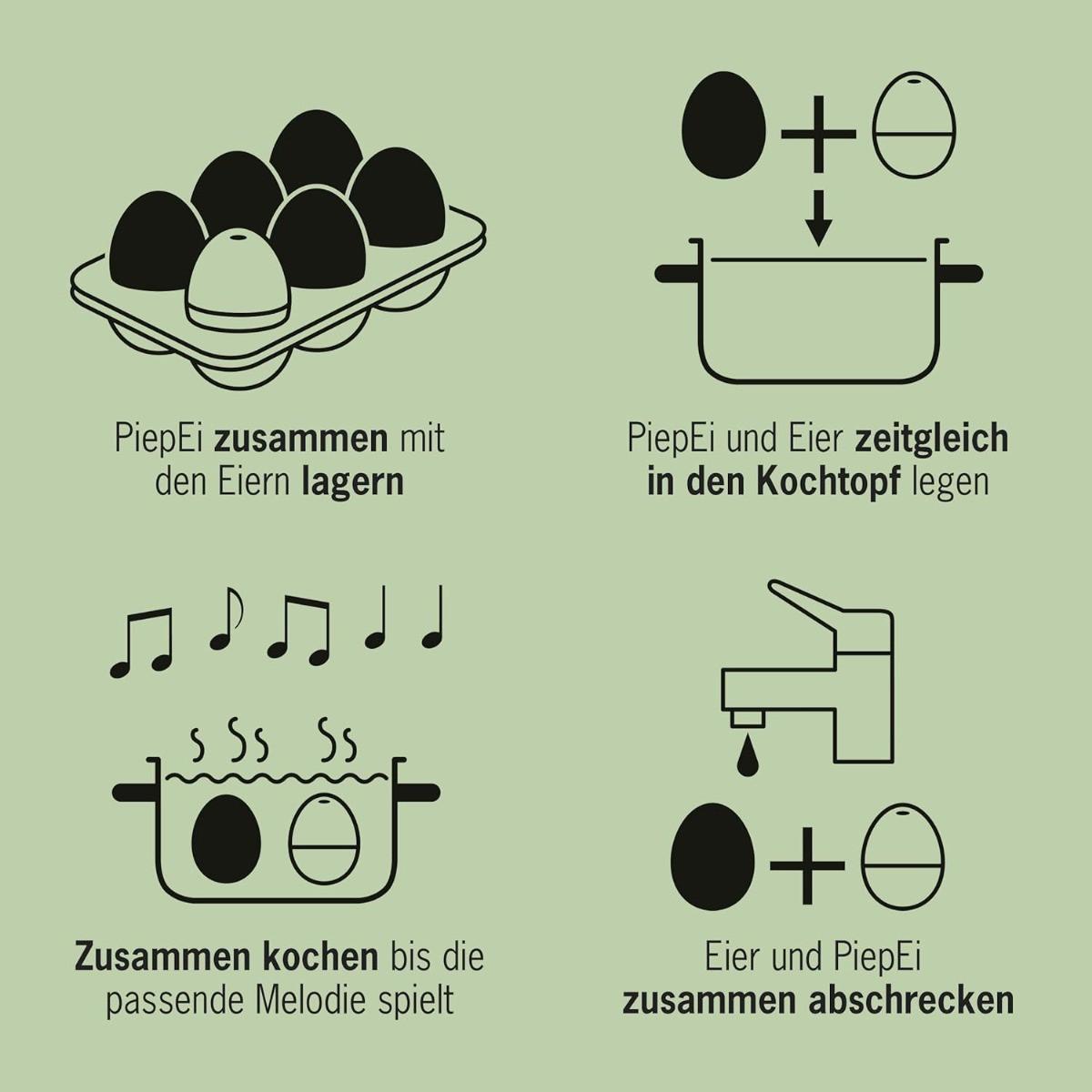 PiepEi  Singende Eieruhr Eggsperten 