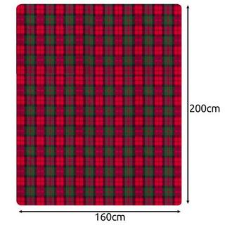 Ruhhy Couverture Plaid Double Face 160x200cm  