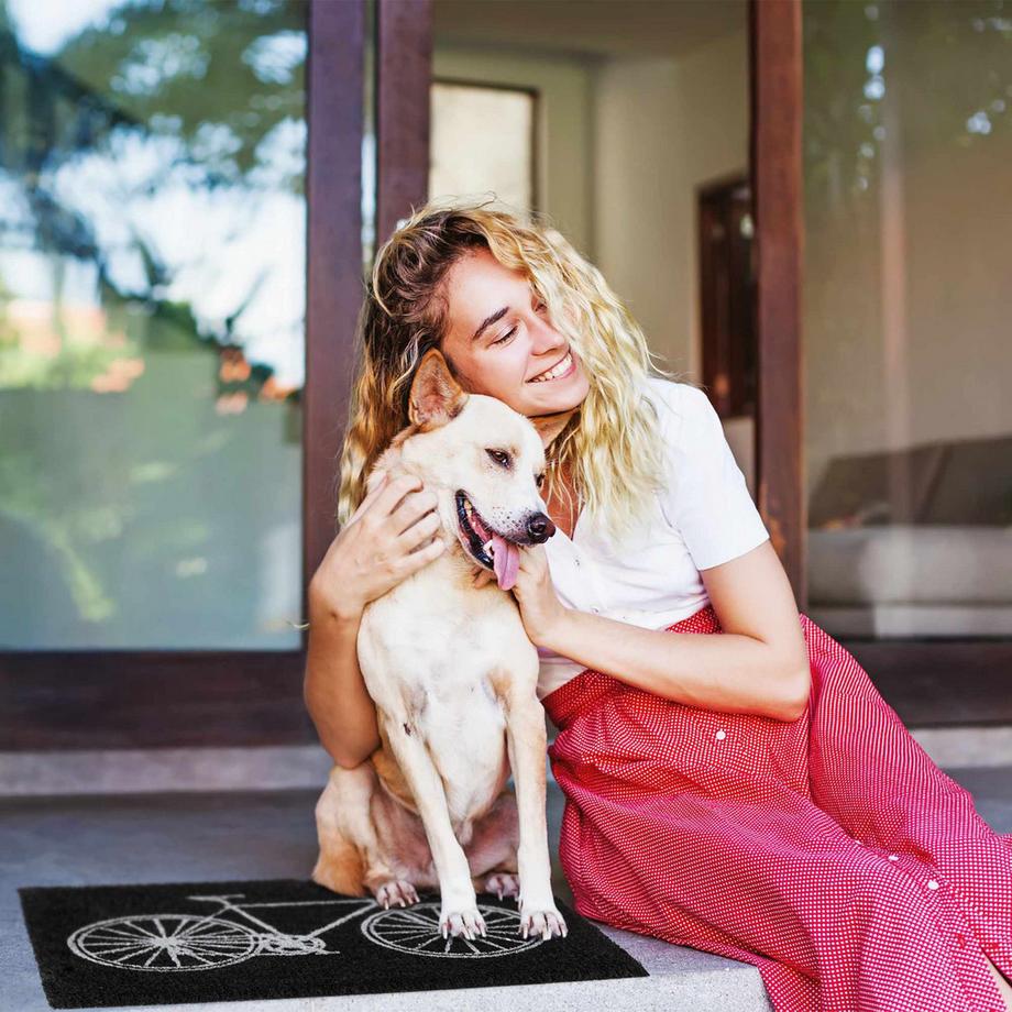 B2X Fußmatte Kokosfaser Fahrrad  