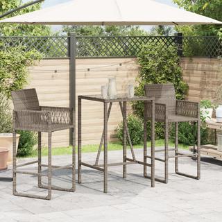 VidaXL Outdoor bartisch poly-rattan  