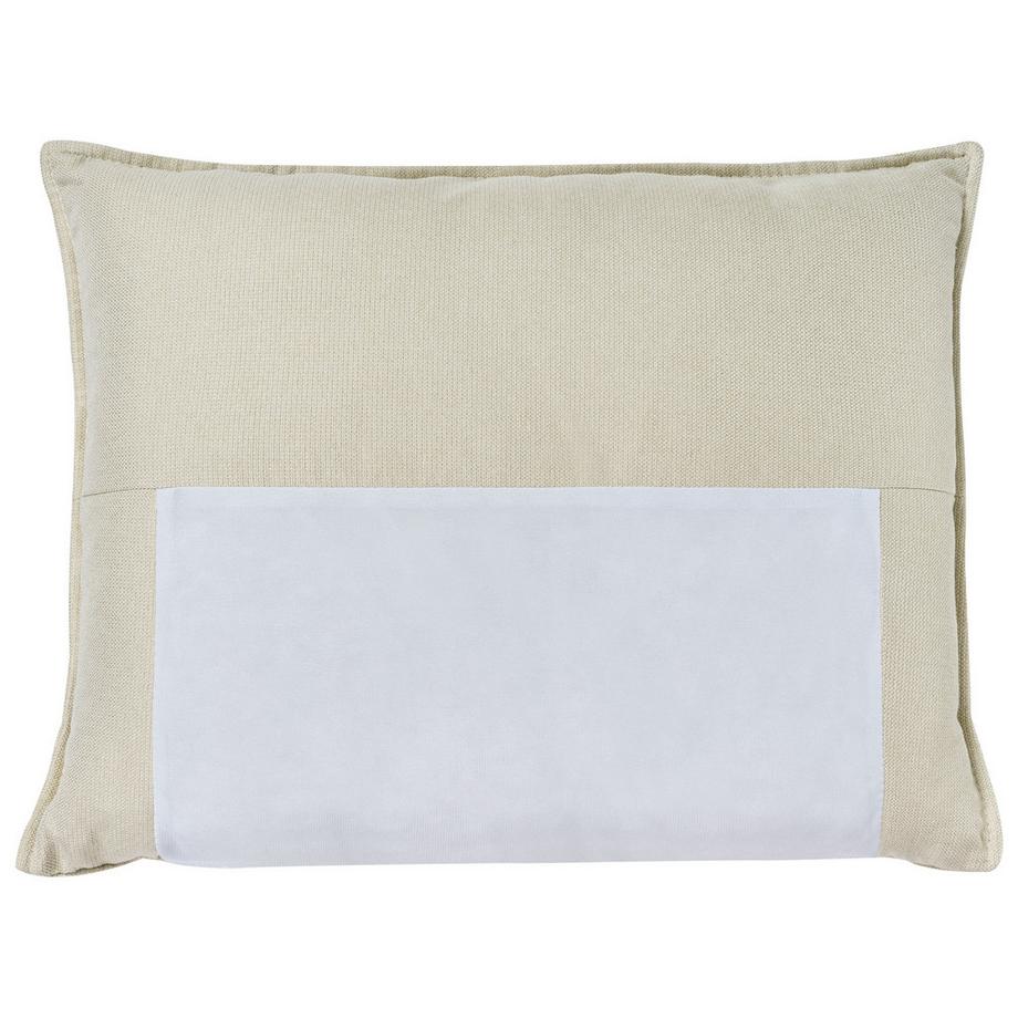 Beliani Ecksofa aus Stoff  ELVENES  
