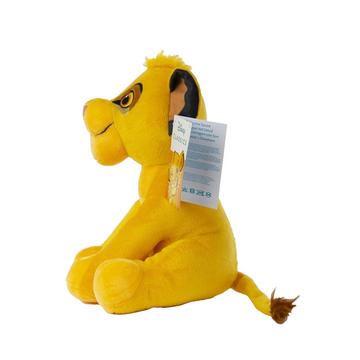 Le Roi Lion (Simba) Peluche Assise – Douce et Adable avec Son (30cm)