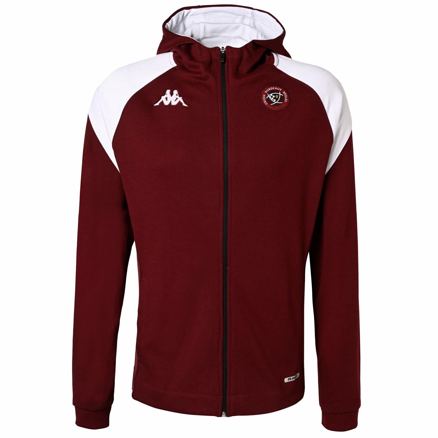 Kappa  sweatjacke it kapuze union bordeaux-bègles arufeod 7 2023/24 