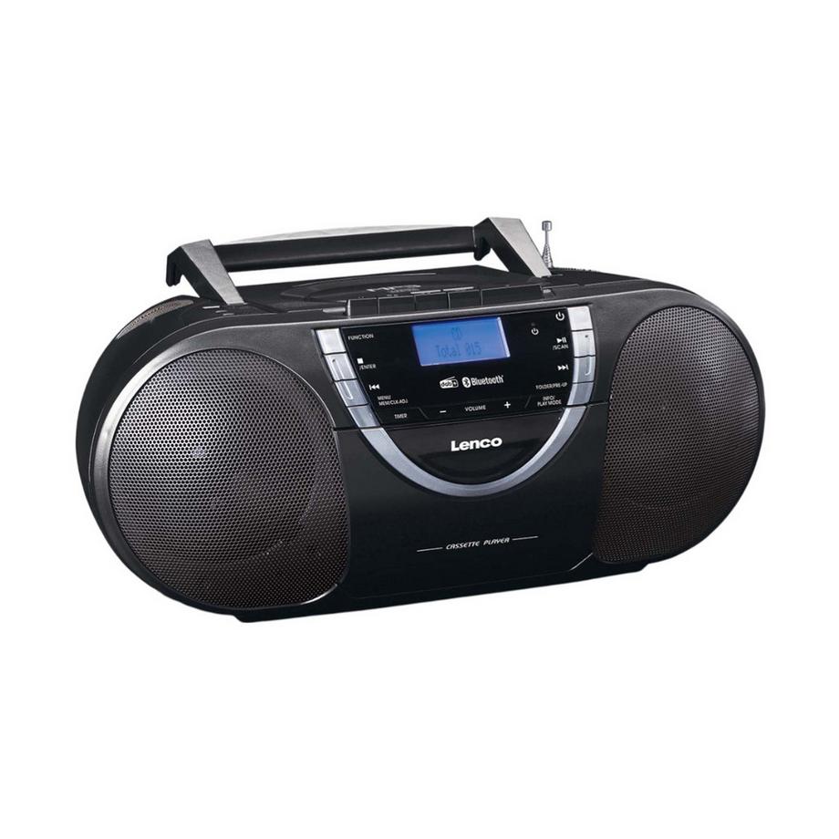 Lenco  Radio DAB+/FM Boombox avec Lecteur CD 