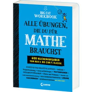 Big Fat Workbook - Alle Übungen, die du für Mathe brauchst