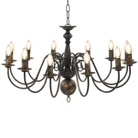 VidaXL candelabro Metallo  