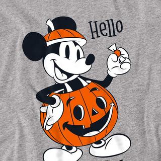 Disney Hello Pumpkin T-Shirt Maniche Lunghe  