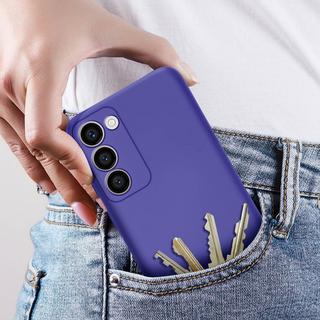 Avizar  Cover Galaxy S23 semi-rigida viola 