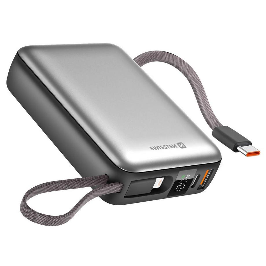SWISSTEN  Externe Batterie 20000mAh Swissten Grau 