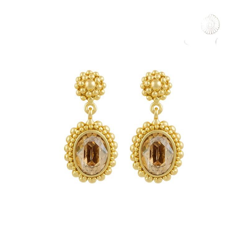 Image of Ohrringe "beverly" Unisex Gold 20mm