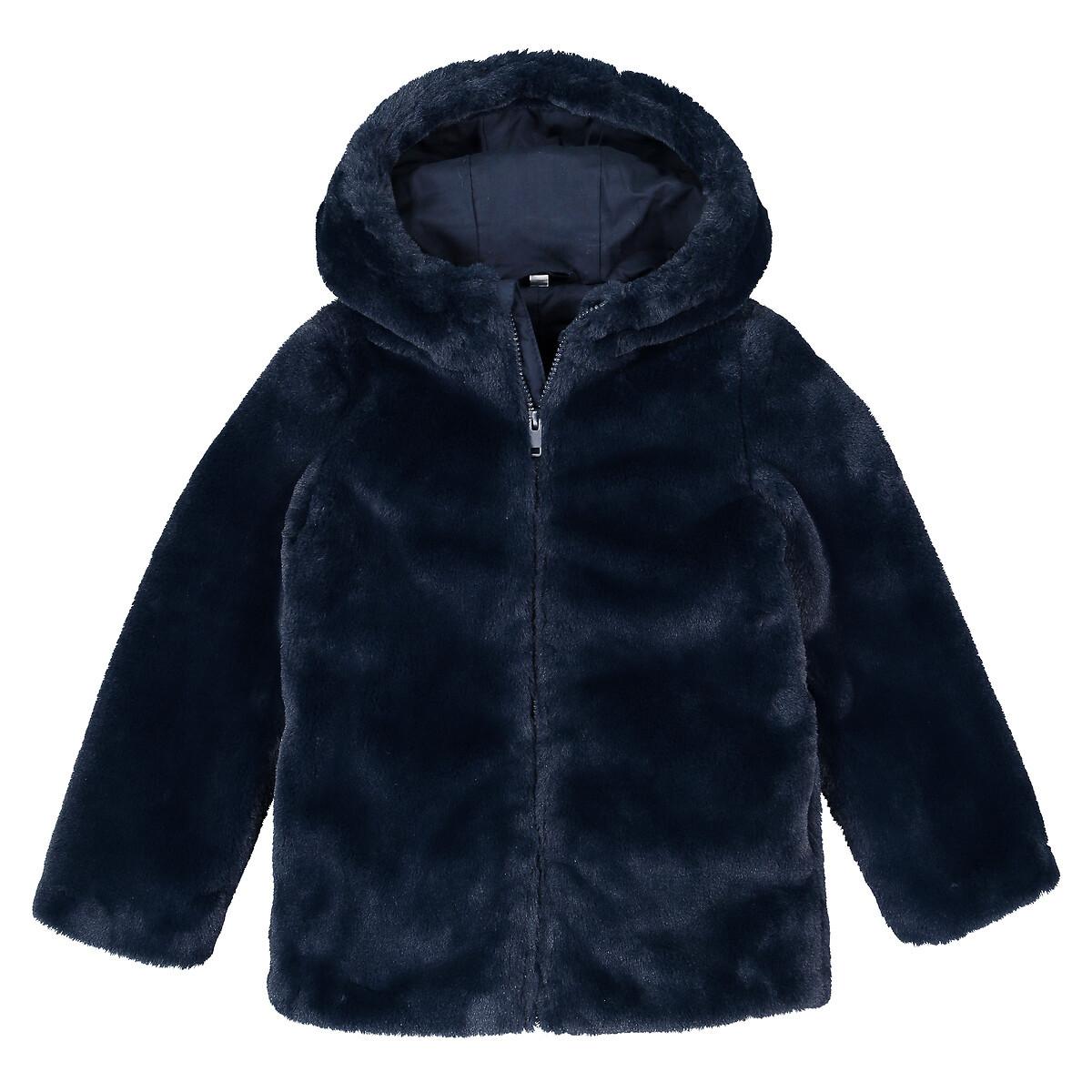 La Redoute Collections  Manteau tissu duveuteux à capuche&nbsp; 