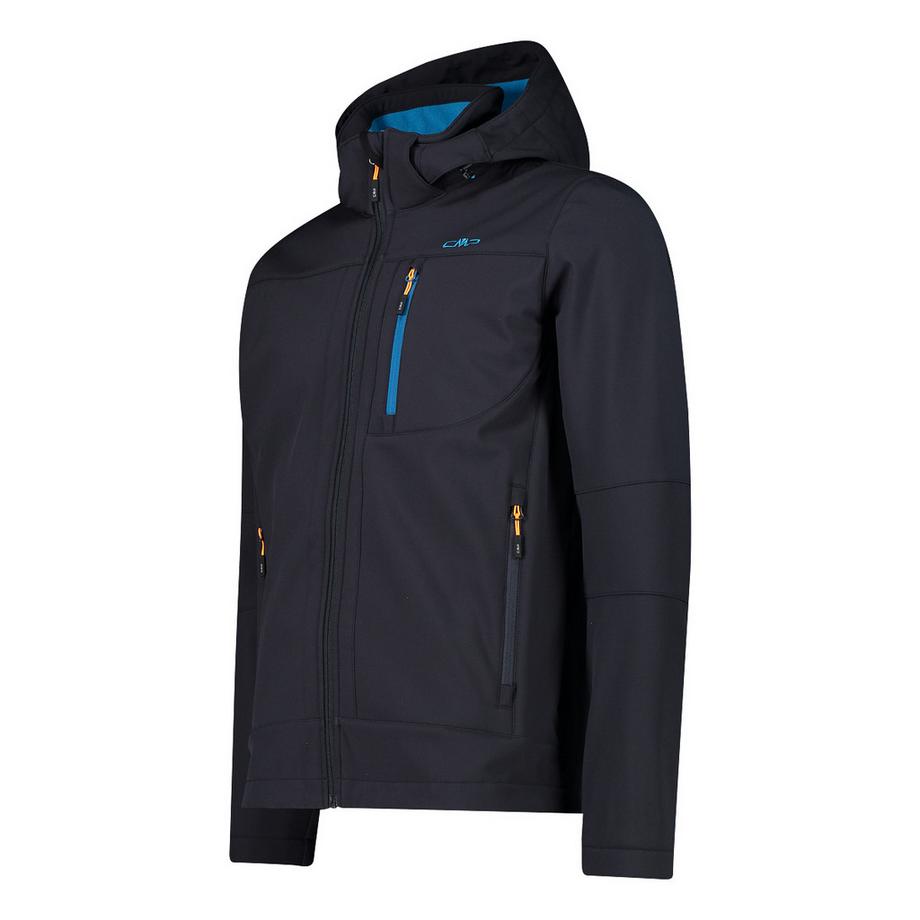 CMP Kapuzen Softshell Wanderjacke mit Reissverschluss  