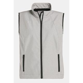 Ulla Popken  Gilet softshell, doublure en polaire, col montant 