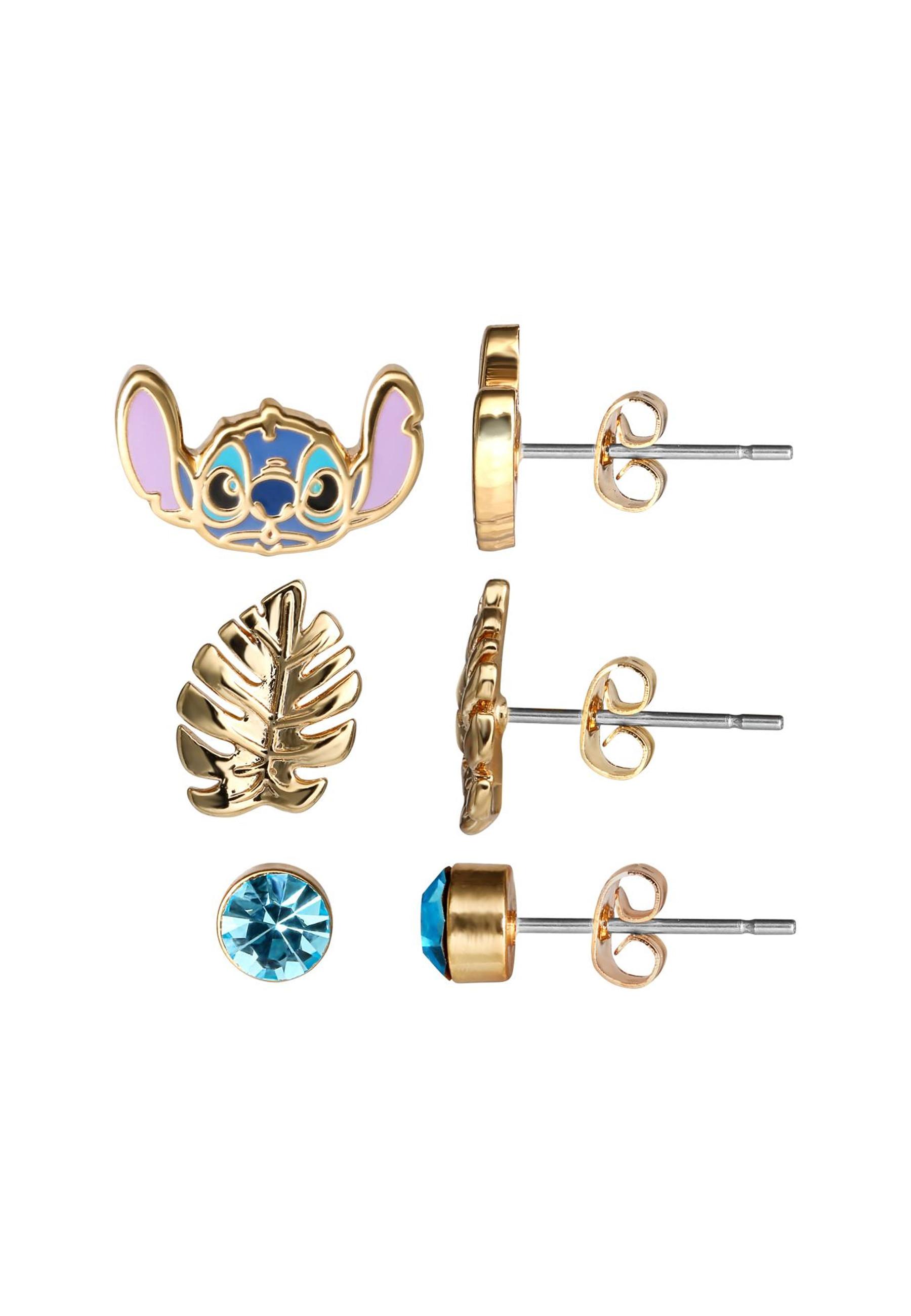 Disney  Lilo & Stitch 3 Piece Earring Set 