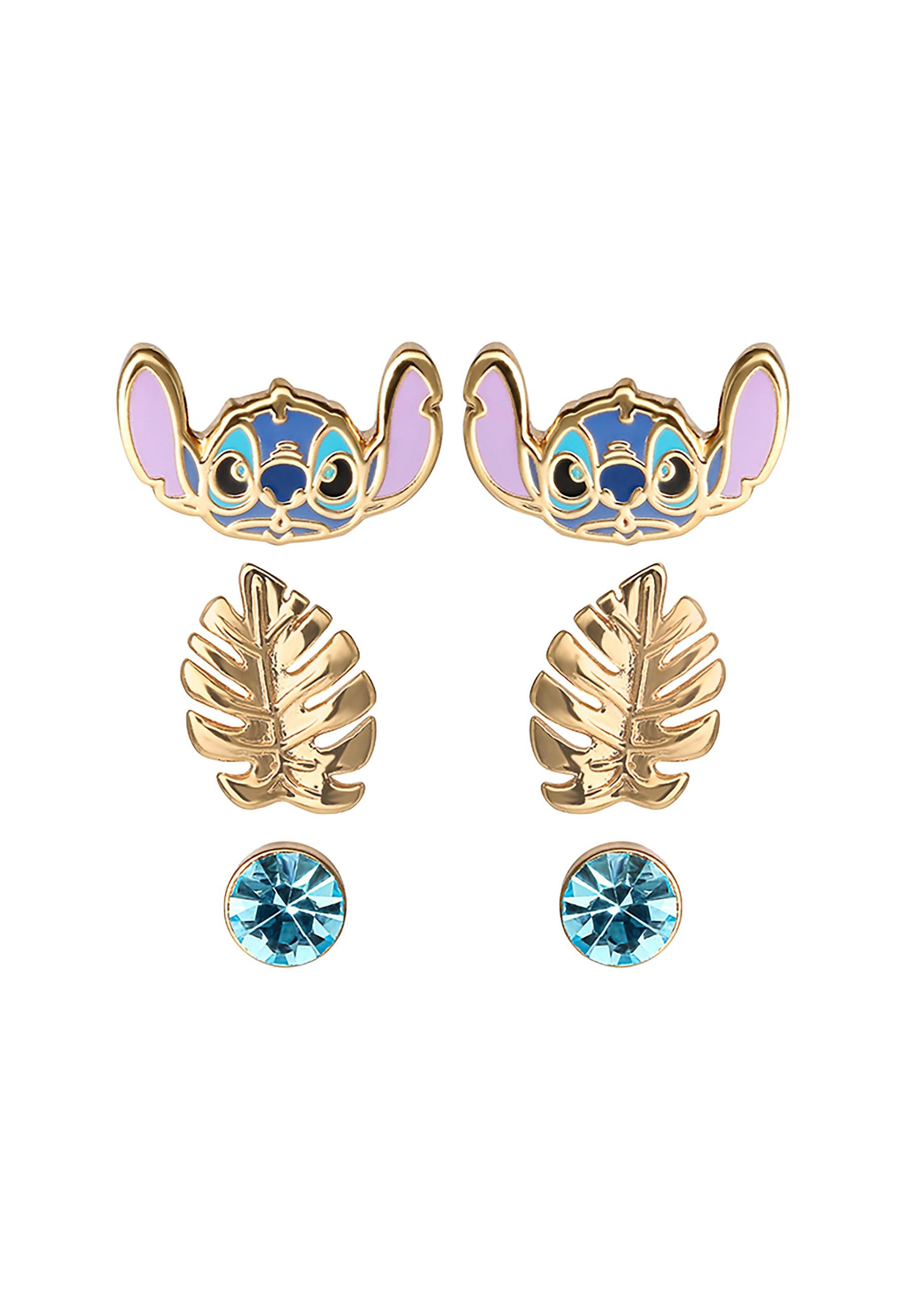 Disney  Lilo & Stitch 3 Piece Earring Set 