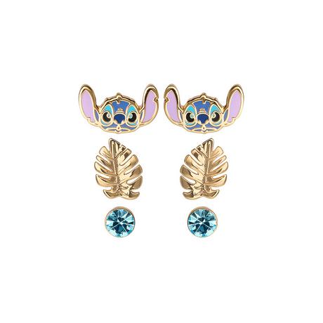Disney  Lilo & Stitch 3 Piece Earring Set 