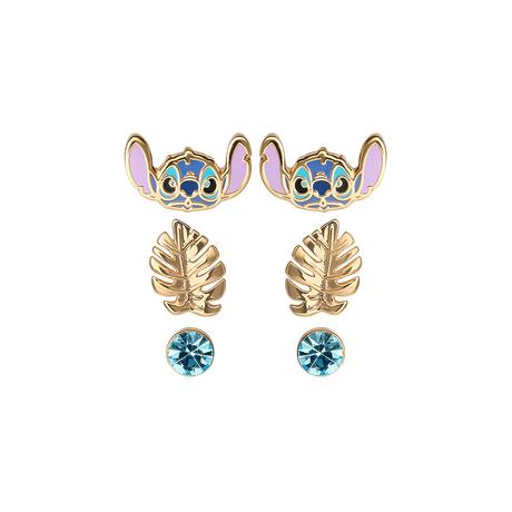 Disney  Lilo & Stitch 3 Piece Earring Set 