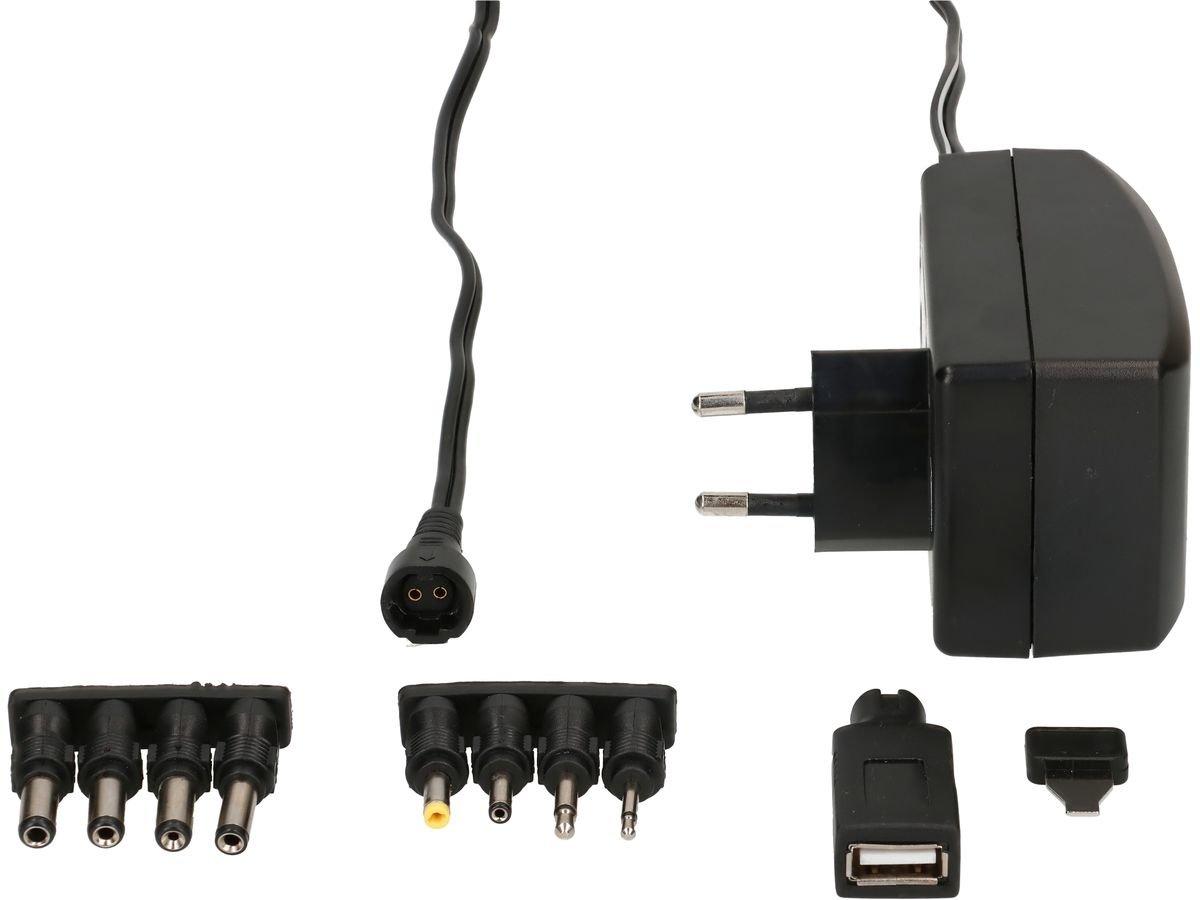 Image of AG 164539 Netzteil & Spannungsumwandler Indoor Schwarz