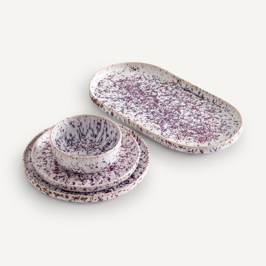 AM.PM Lot de 4 bols en grès émaillé  