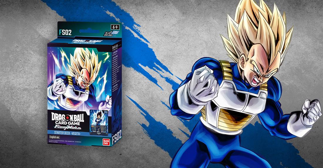 Bandai  Dragonball Super Card Game - Fusion World FS02 Starter Deck Vegeta - EN 