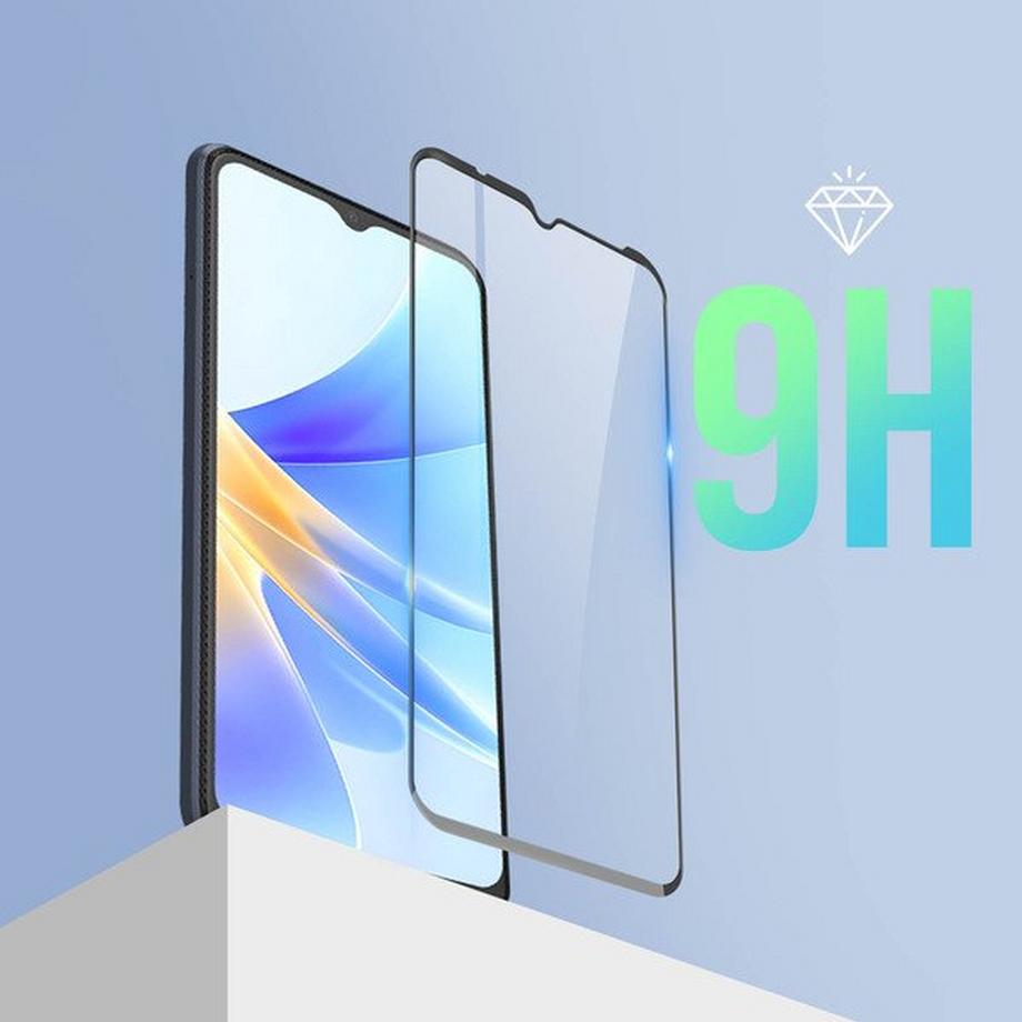 Avizar  Verre Trempé Oppo A17 et Realme C33 Noir 