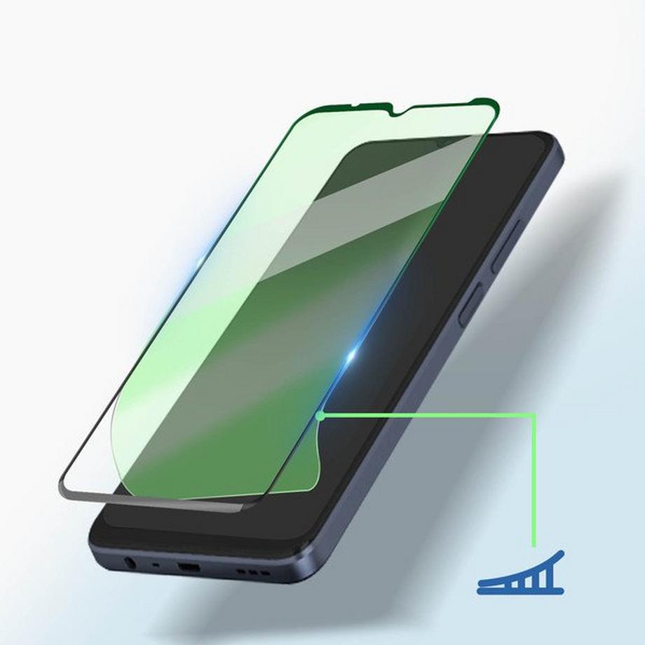 Avizar  Verre Trempé Oppo A17 et Realme C33 Noir 