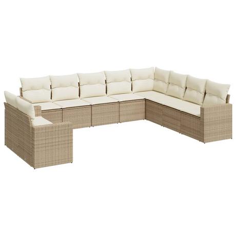 VidaXL Garten sofagarnitur poly-rattan  