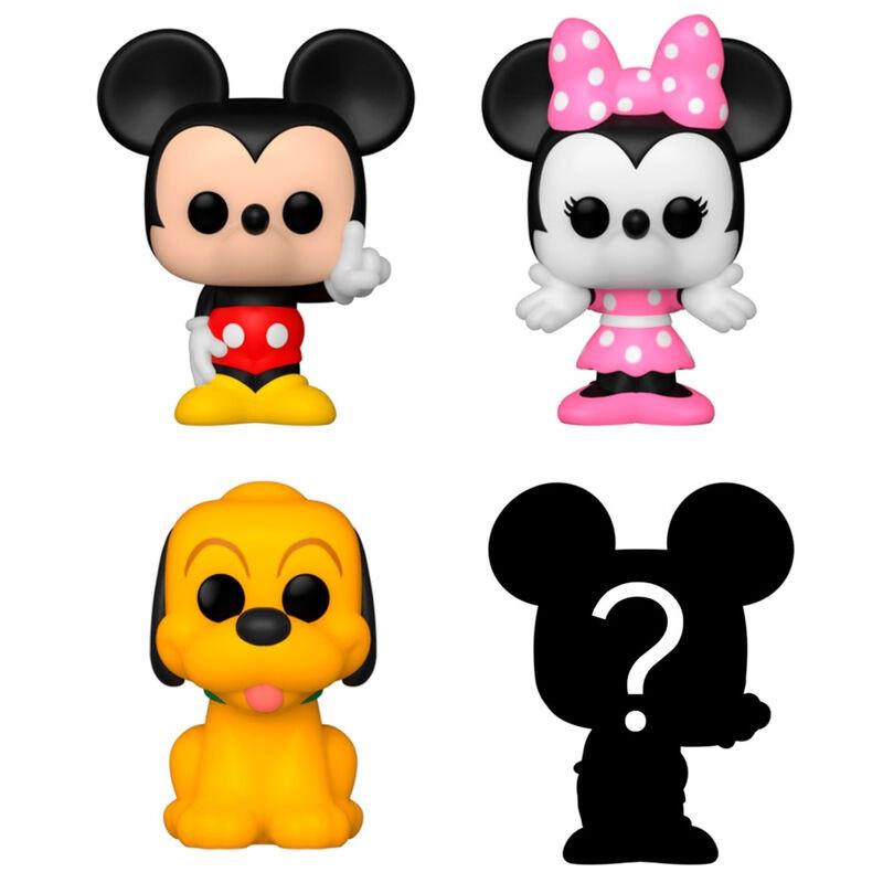 Funko  Bitty Pop! Mickey Mouse, Minnie Mouse, Pluto und Mystery 