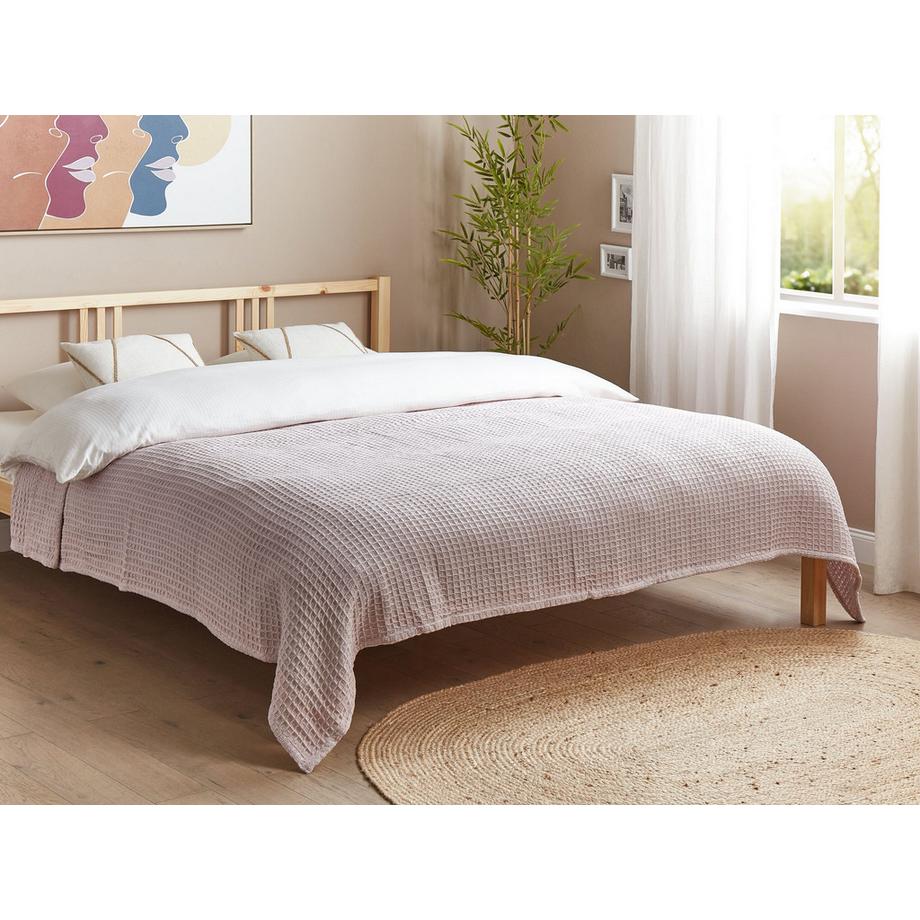 Beliani CHAGYL Copriletto in Cotone  