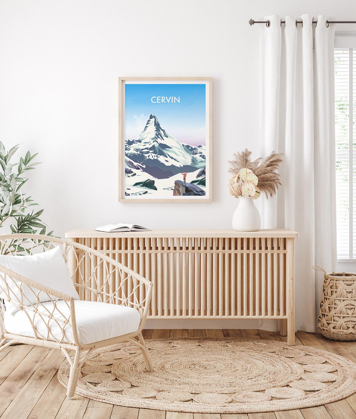 La-Jonx Le Cervin - Poster  