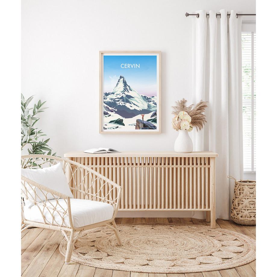 La-Jonx Le Cervin - Poster  