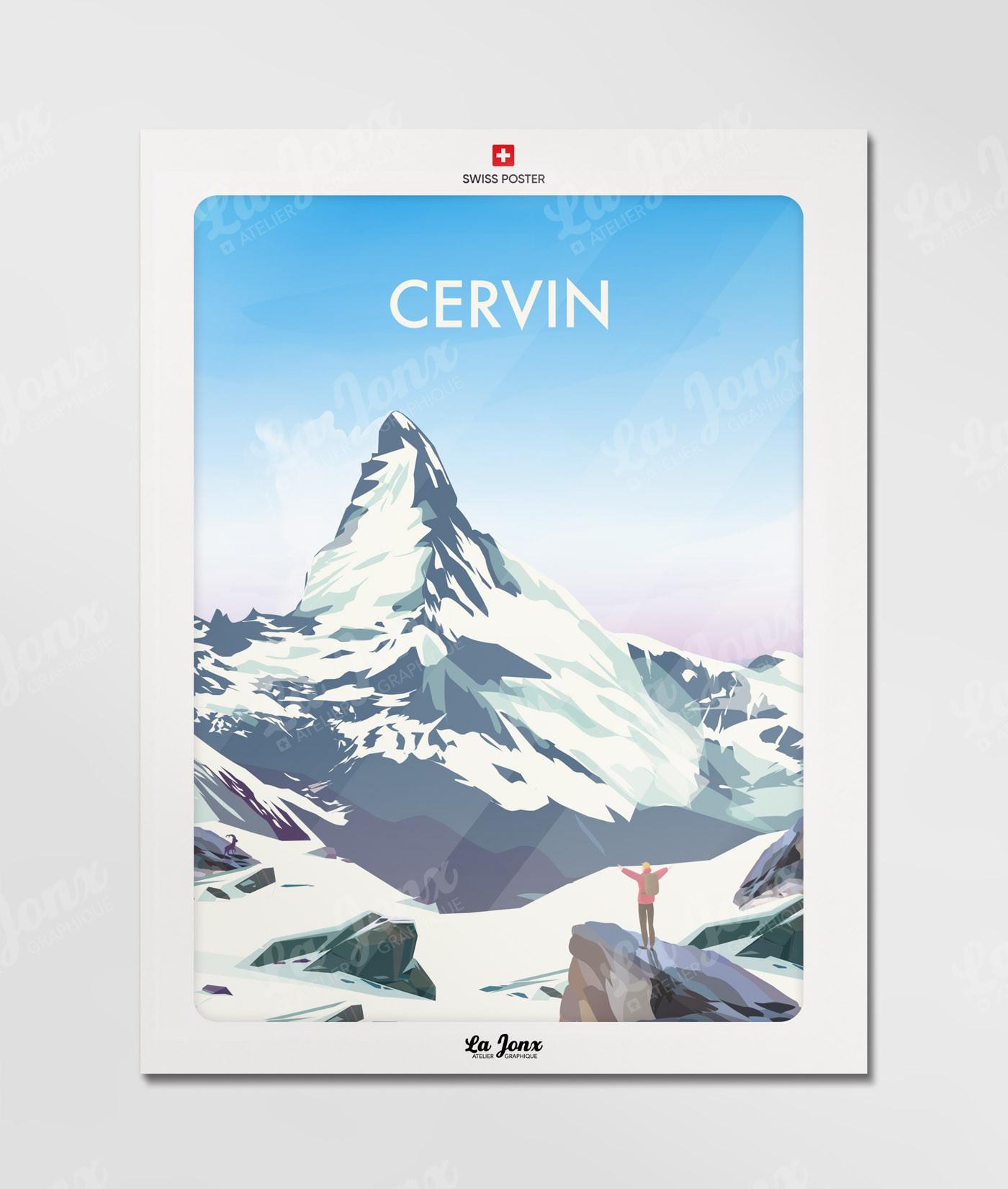 La-Jonx Le Cervin - Poster  