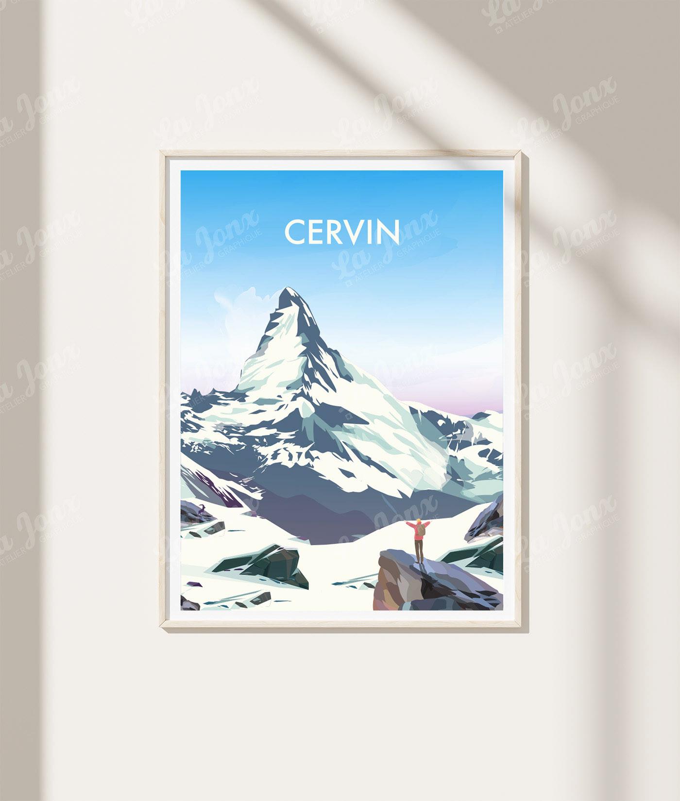 La-Jonx Le Cervin - Poster  