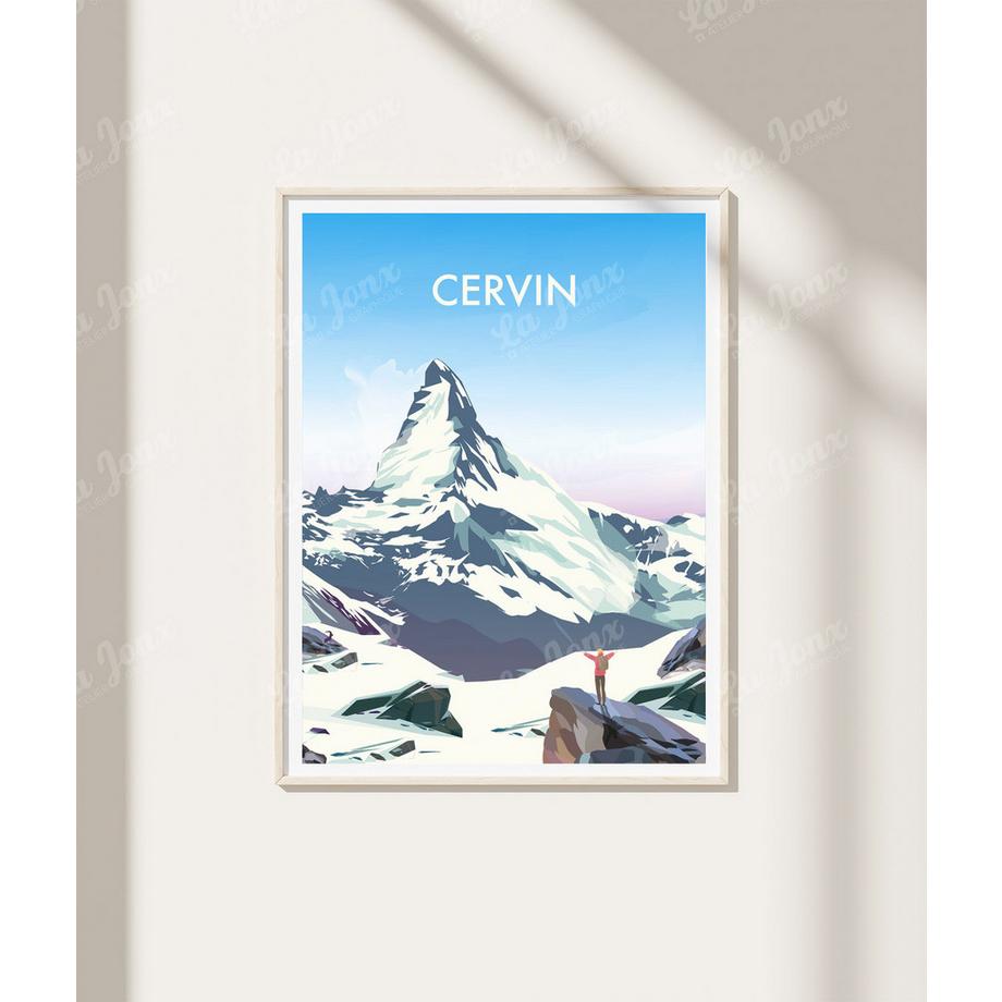 La-Jonx Le Cervin - Poster  