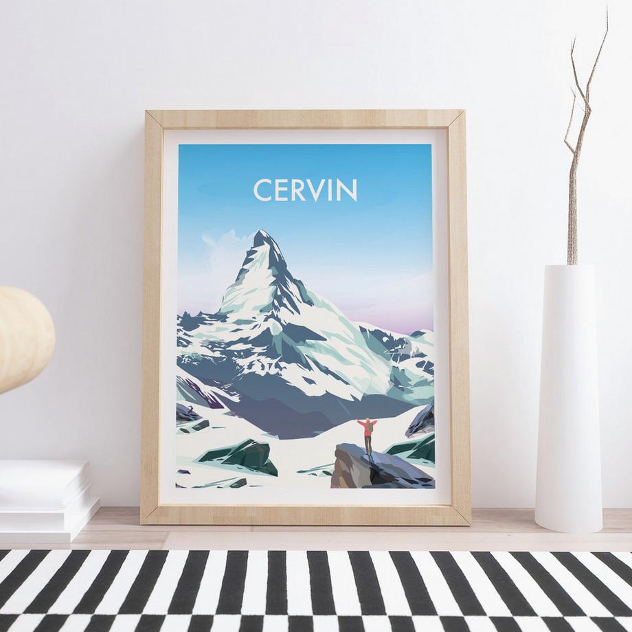 La-Jonx Le Cervin - Poster  