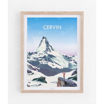 Le Cervin - Poster