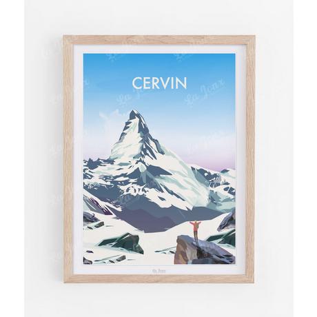 La-Jonx Le Cervin - Poster  