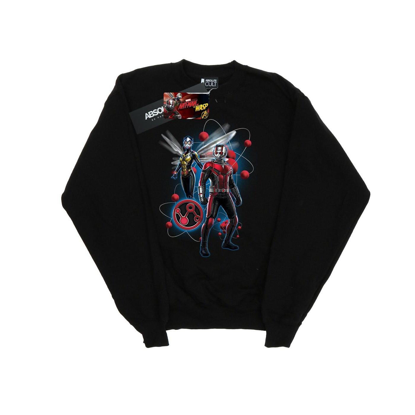 Image of Antman And The Wasp Particle Pose Sweatshirt Damen Schwarz S