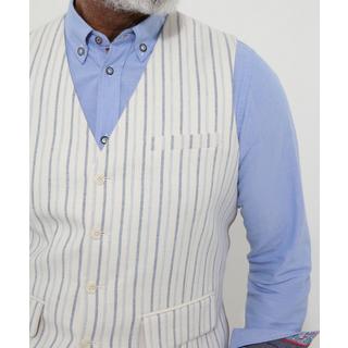 Joe Browns Gilet Abito A Righe In Misto Lino  