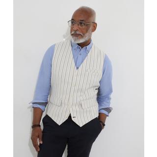 Joe Browns Gilet Abito A Righe In Misto Lino  